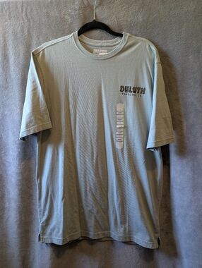 Duluth Trading Co Short Sleeve Crew Tee — Light Sage